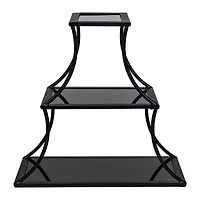 Meglin 3 Metal Shelf Bookcase