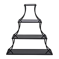 Meglin 4 Metal Shelf Bookcase