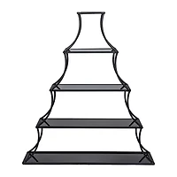 Meglin 5 Metal Shelf Bookcase