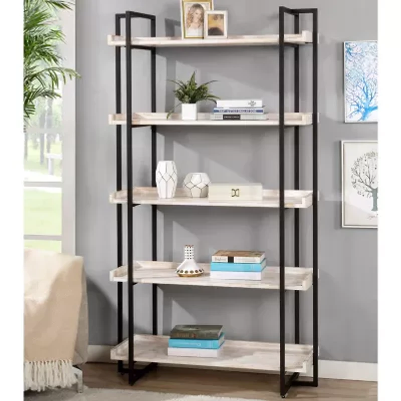 Lackomb Home Office Collection 5-Shelf Bookcase
