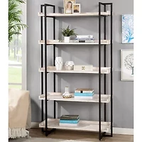 Lackomb Home Office Collection 5-Shelf Bookcase