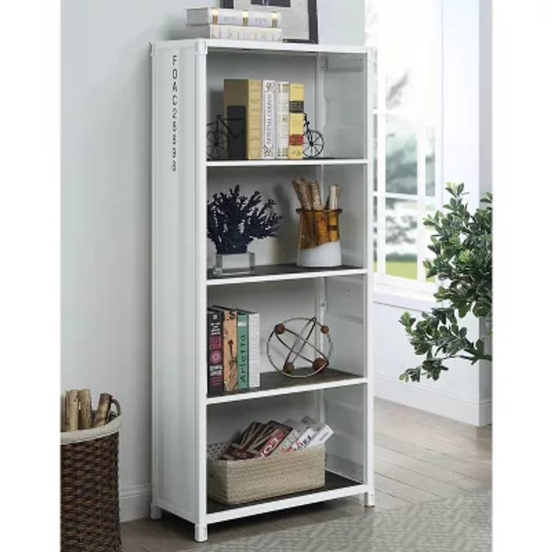Mandom Home Office Collection 4-Shelf Bookcase