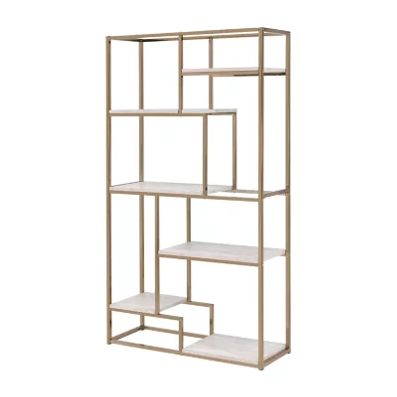Klellia Home Office Collection 6-Shelf Bookcase