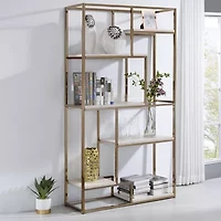 Klellia Home Office Collection 6-Shelf Bookcase