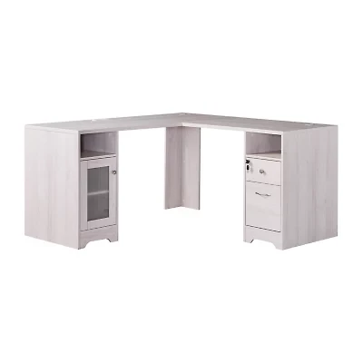 L-Shaped Storage Home Office Desk