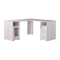 L-Shaped Storage Home Office Desk