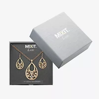 Mixit Womens White 2-pc. Jewelry Set