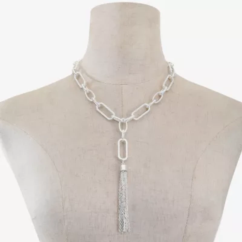 Liz Claiborne Womens 18 Inch Y Necklace