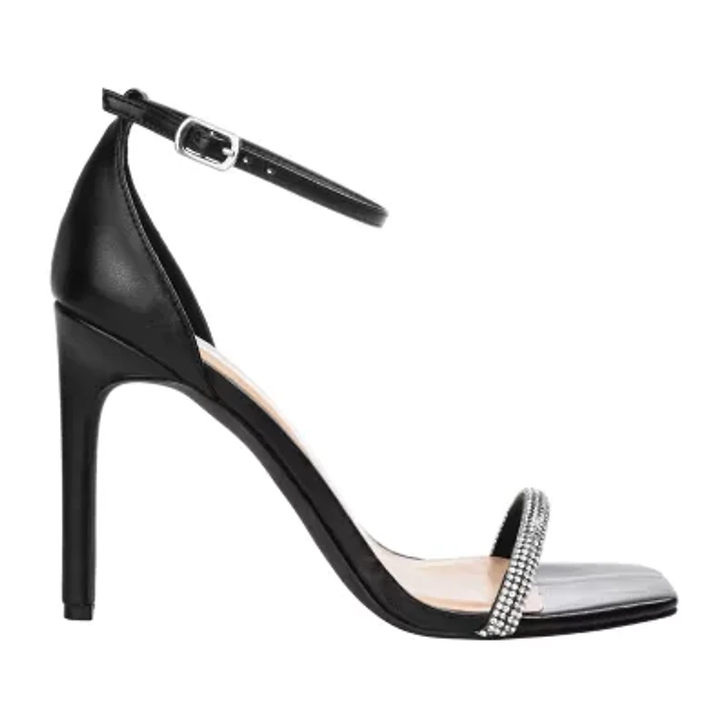 Journee Collection Zoya Womens Open Toe Stiletto Heel Pumps
