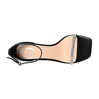 Journee Collection Zoya Womens Open Toe Stiletto Heel Pumps