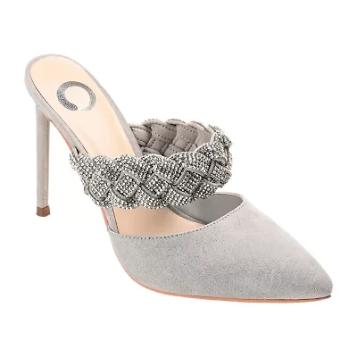 Journee Collection Hazzl Womens Pointed Stiletto Heel Pumps