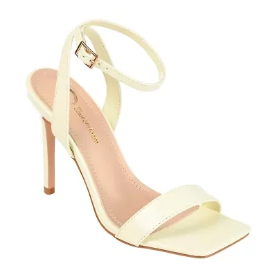 Journee Collection Dorian Womens Round Open Toe Stiletto Heel Pumps