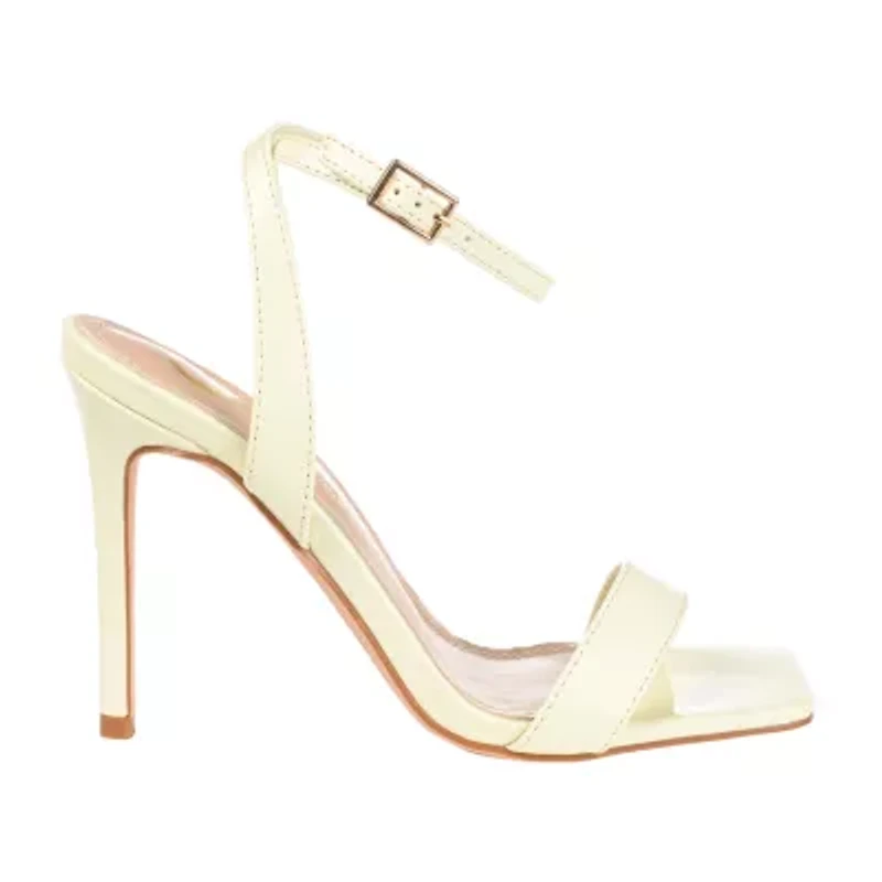 Journee Collection Dorian Womens Round Open Toe Stiletto Heel Pumps