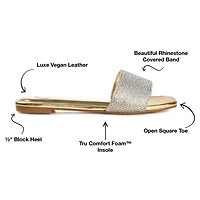 Journee Collection Womens Grayce Slide Sandals