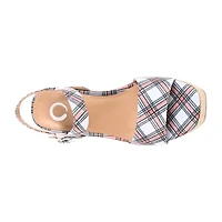 Journee Collection Womens Pearrl Wedge Sandals