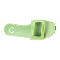Journee Collection Womens Clair Slide Sandals