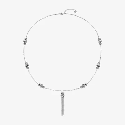 Monet Jewelry Tassel Womens Inch Strand Necklace