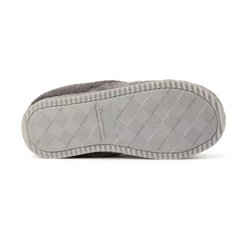 Dearfoams Libby Quilted Terry Womens Memory Foam Clog Slippers