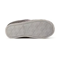 Dearfoams Libby Quilted Terry Womens Memory Foam Clog Slippers