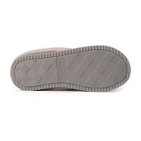 Dearfoams Libby Quilted Terry Womens Memory Foam Clog Slippers