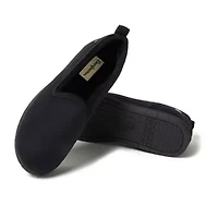 Dearfoams Rachel Velour Closed Back Womens Memory Foam Slip-On Slippers