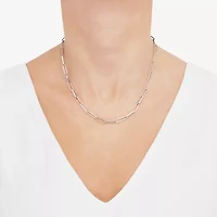 Made in Italy Unisex Adult 14K Gold 18 Inch Link Necklace