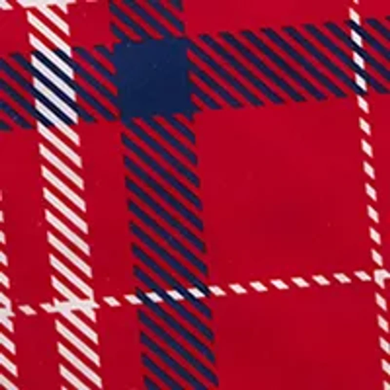 Certified International Patriotic Plaid 2-pc. Melamine Serving Platter