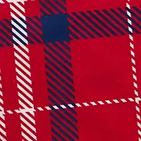 Certified International Patriotic Plaid 2-pc. Melamine Serving Platter