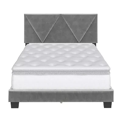 VECTOR FULL UPHOLSTERED PLATFORM BED