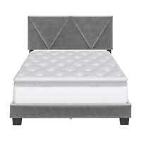 VECTOR FULL UPHOLSTERED PLATFORM BED