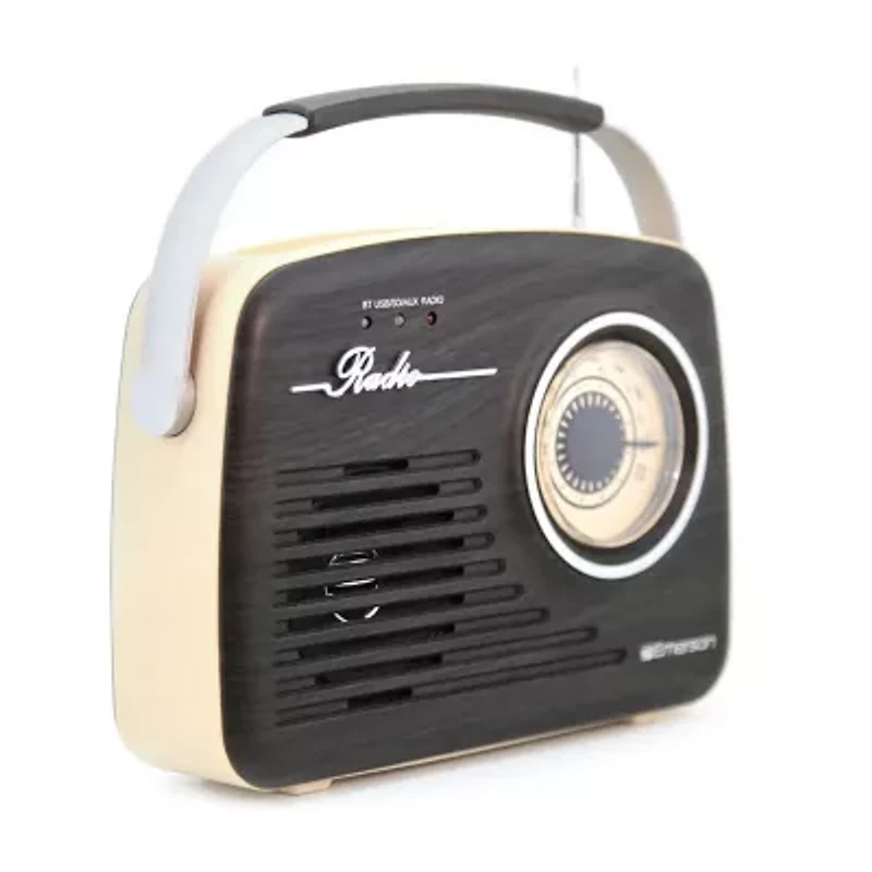 Emerson retro am/FM Radio with Bluetooth Compatible