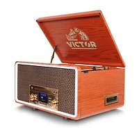 Victor Fremont 8-In-1 Music Center-Channel Speaker