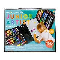 Art 101 Budding Artist Pop-Up Easel 150 Piece Doodle and Color Art Set