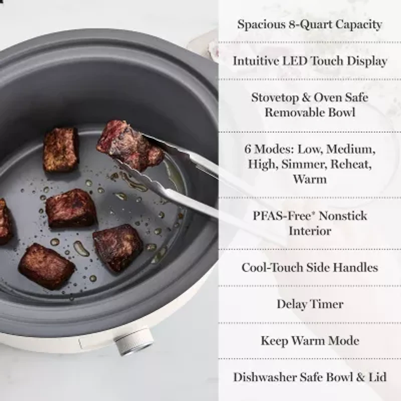 Martha Stewart 8 Qt Programmable Slow Cooker