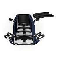 Tramontina Aluminum Non-Stick 11-pc. Nesting Cookware Set