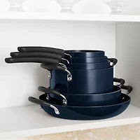 Tramontina Aluminum Non-Stick 11-pc. Nesting Cookware Set