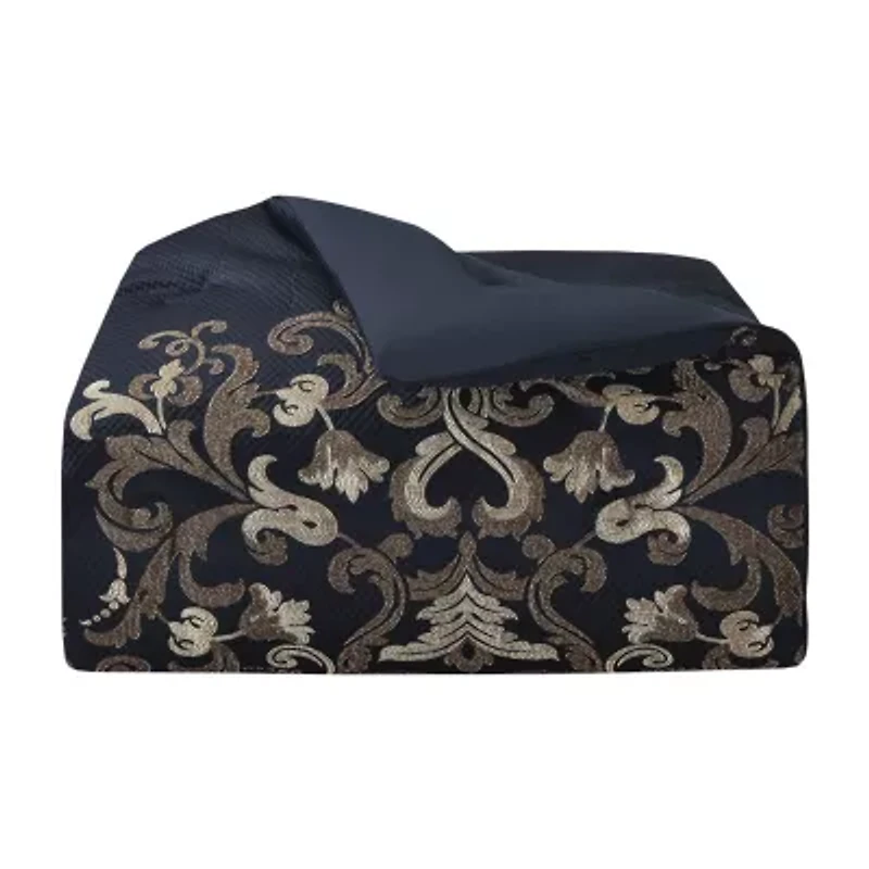 Queen Street Cranford 3-pc. Damask + Scroll Extra Weight Comforter Set