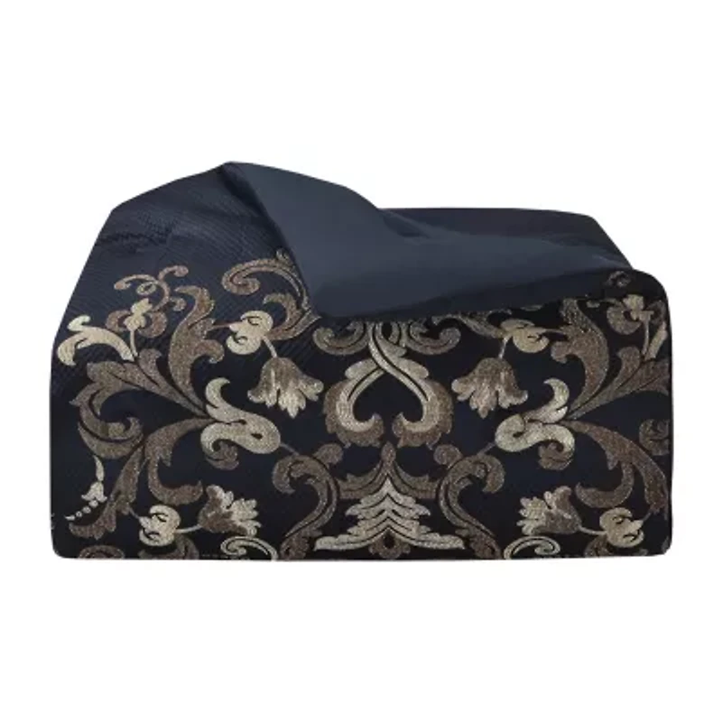 Queen Street Cranford 3-pc. Damask + Scroll Extra Weight Comforter Set