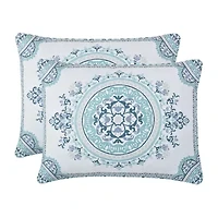 Queen Street Afton 3-pc. Medallion Extra Weight Reversible Comforter Set