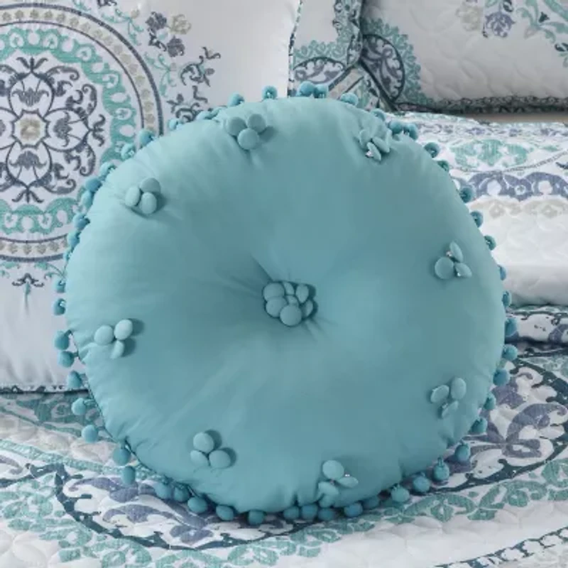 Queen Street Afton Round Throw Pillow