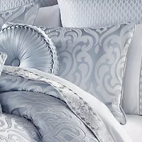 Queen Street Linda 3-pc. Damask + Scroll Extra Weight Comforter Set