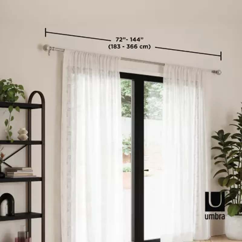 Umbra Bolas 1 Adjustable Curtain Rod