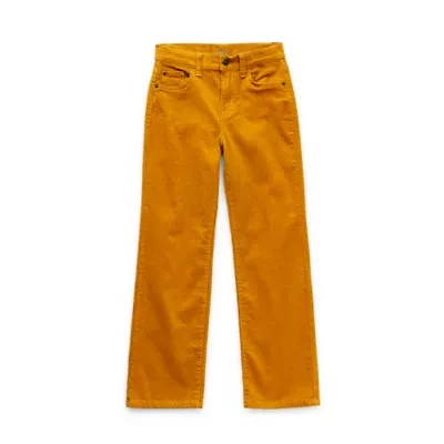 Thereabouts Little & Big Kid Girls Straight Fit Corduroy Pant