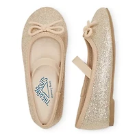 Thereabouts Lil Lexi Toddler Girls Round Closed Toe Ballet Flats