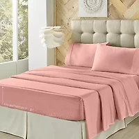 Queen Street Royal Fit 100% Cotton Sateen 300tc Sheet Set