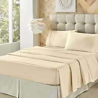 Queen Street Royal Fit 100% Cotton Sateen 300tc Sheet Set