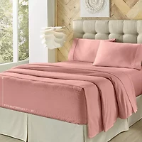 Royal Court Fit Soft And Plush Microfiber Sheet Set