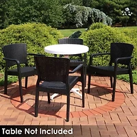 4 Pack Armchair