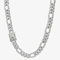 Mens Stainless Steel 24 Inch Link Chain Necklace