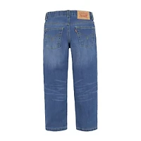 Levi's® Little Boys Adjustable Waist Mid Rise 514™ Straight Leg Jean